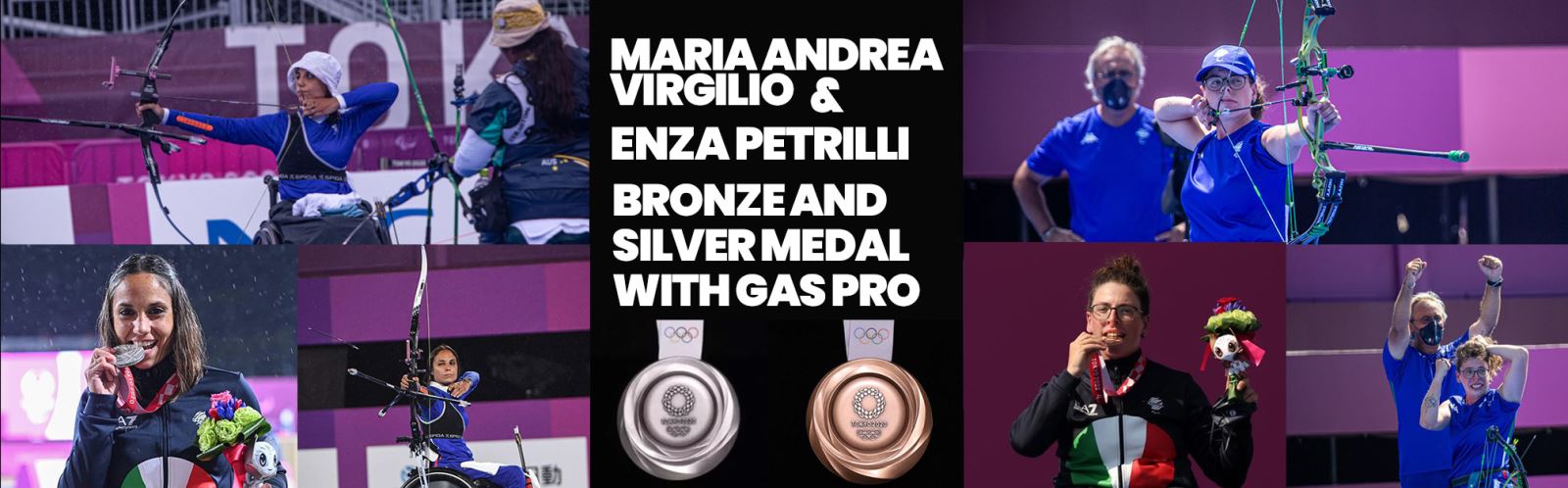 Gas Pro Bronze and Silver Medal Tokyo 2020